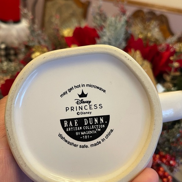 Rae Dunn Disney Princess Collection Castle Mug - Picture 3 of 6